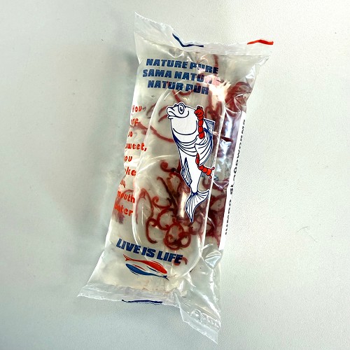 Rode muggenlarven in zakje groot 180 ml